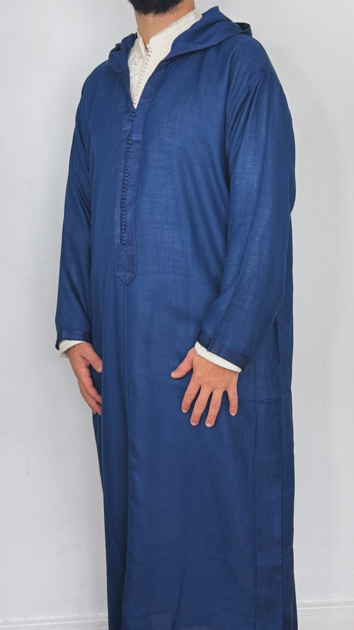 Hooded Djellaba Moroccan Linen