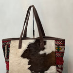 Tote bag Shoulder bag - Cow Fur Leather