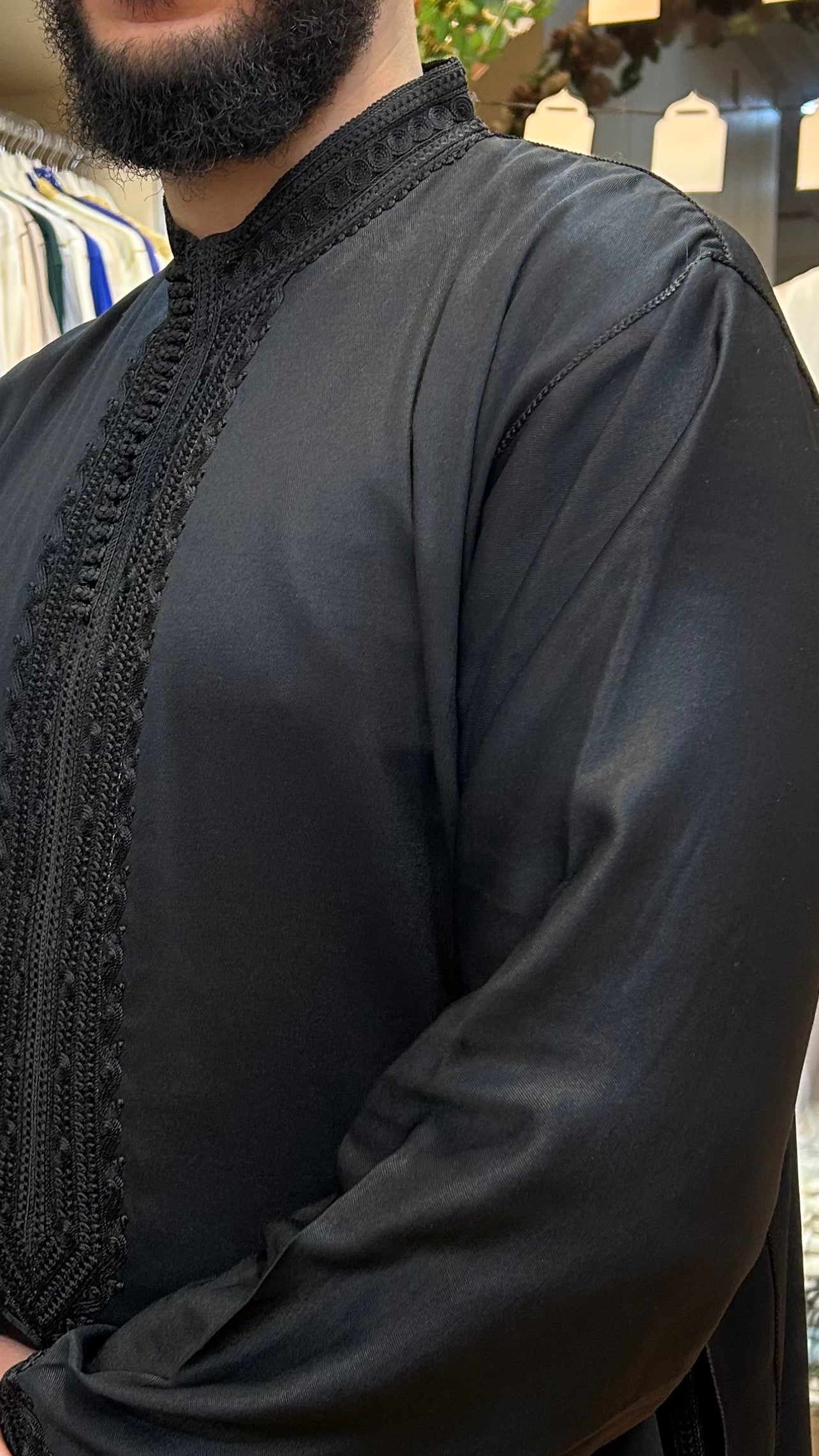 Kaftan thobe long  sleeve Moroccan collection