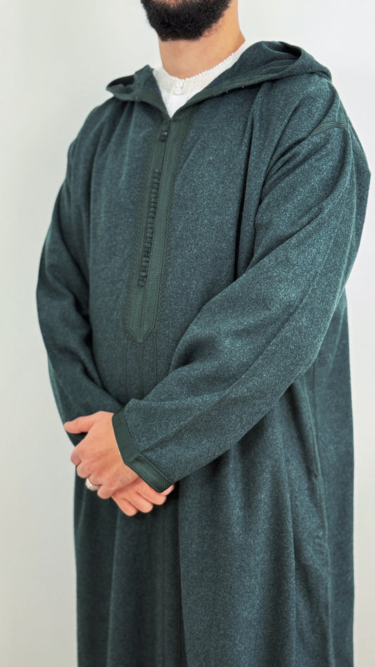 Winter Hooded Thobe Moroccan Djellaba