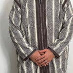 Moroccan djellaba coat wool- kashaba winter Morocco jacket