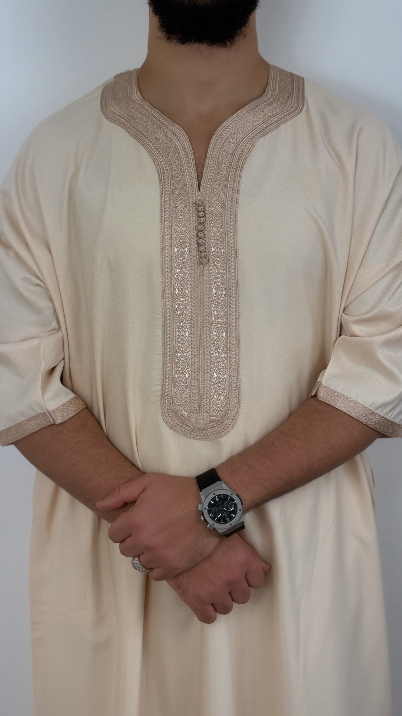 ثوب جبردين جبة قصة عادية