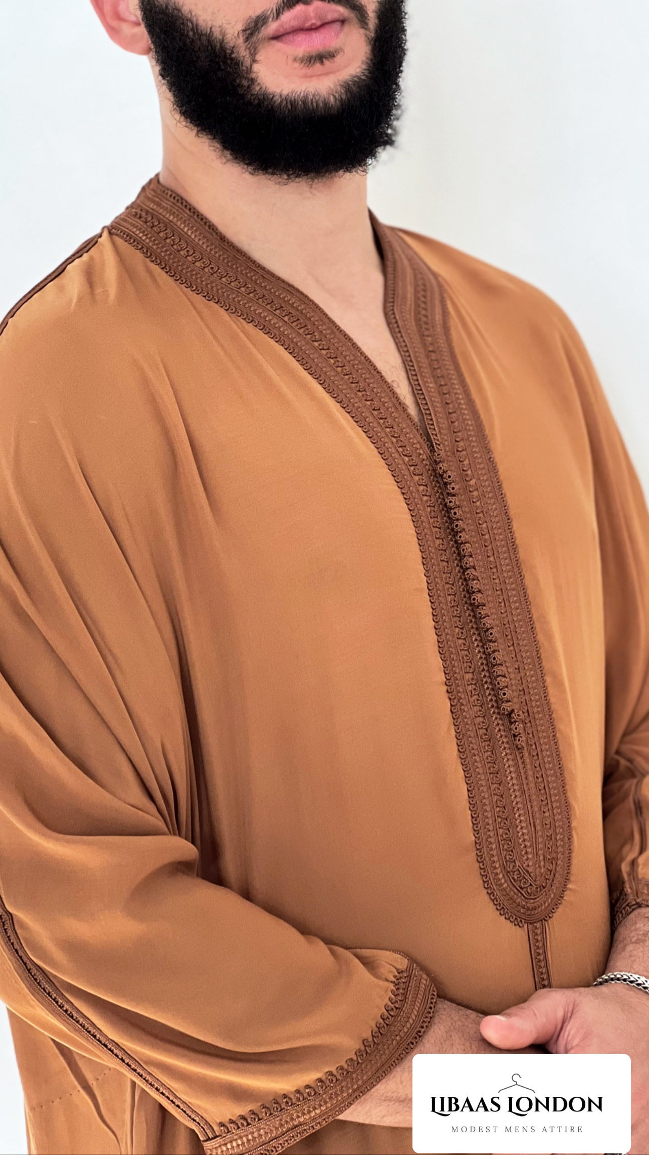 Luxury Thobe Handmade extra premium Thobe - djellaba, Jubbah,kandora, Kaftan