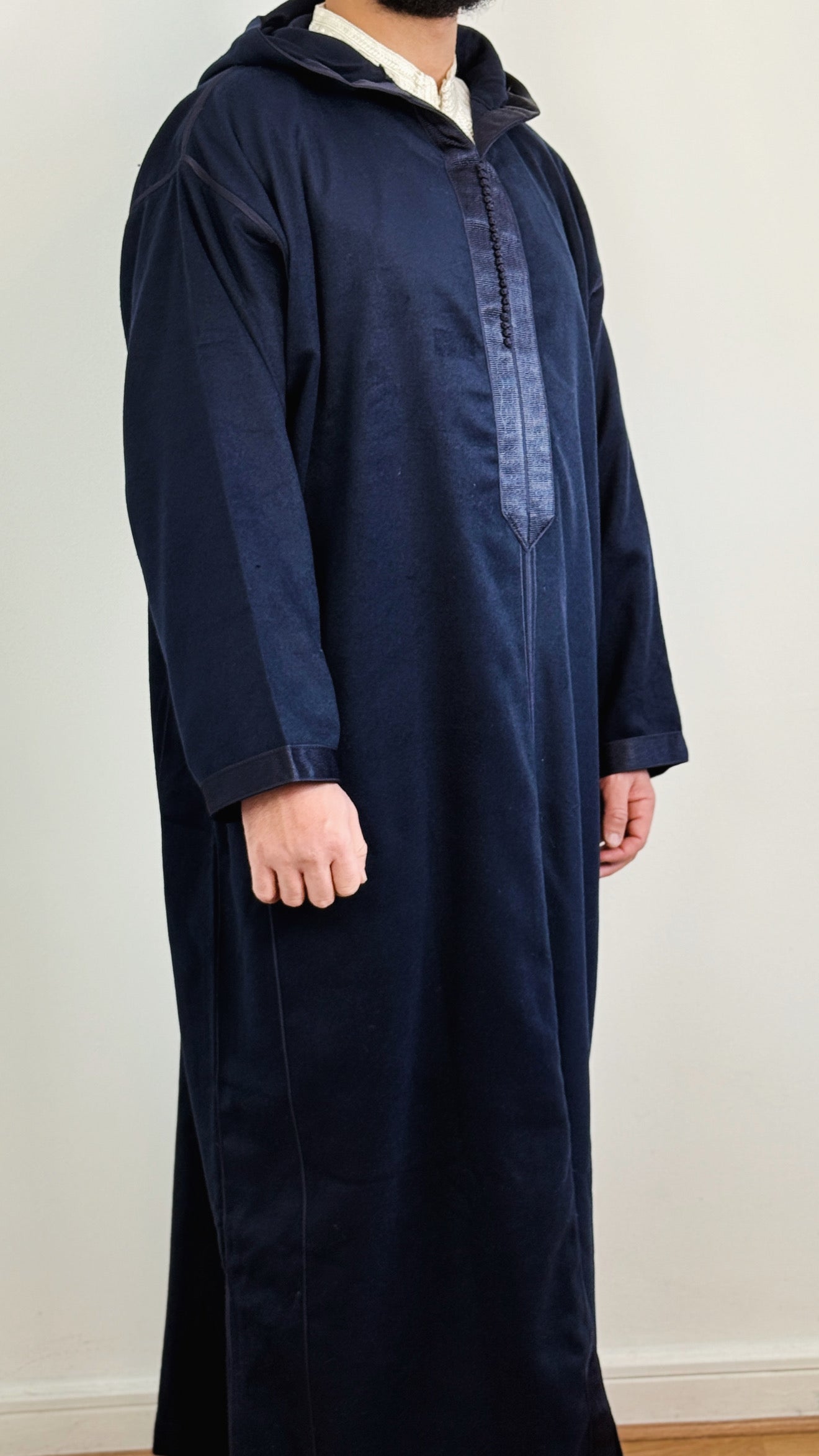 Winter Moroccan Hooded Djellaba Jubbah Melifa Premium