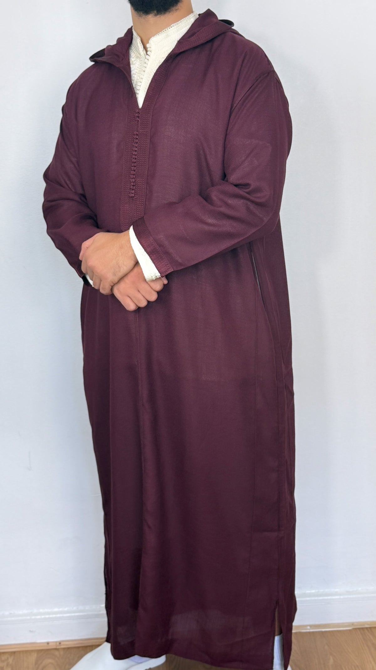 Hooded Djellaba Moroccan Linen