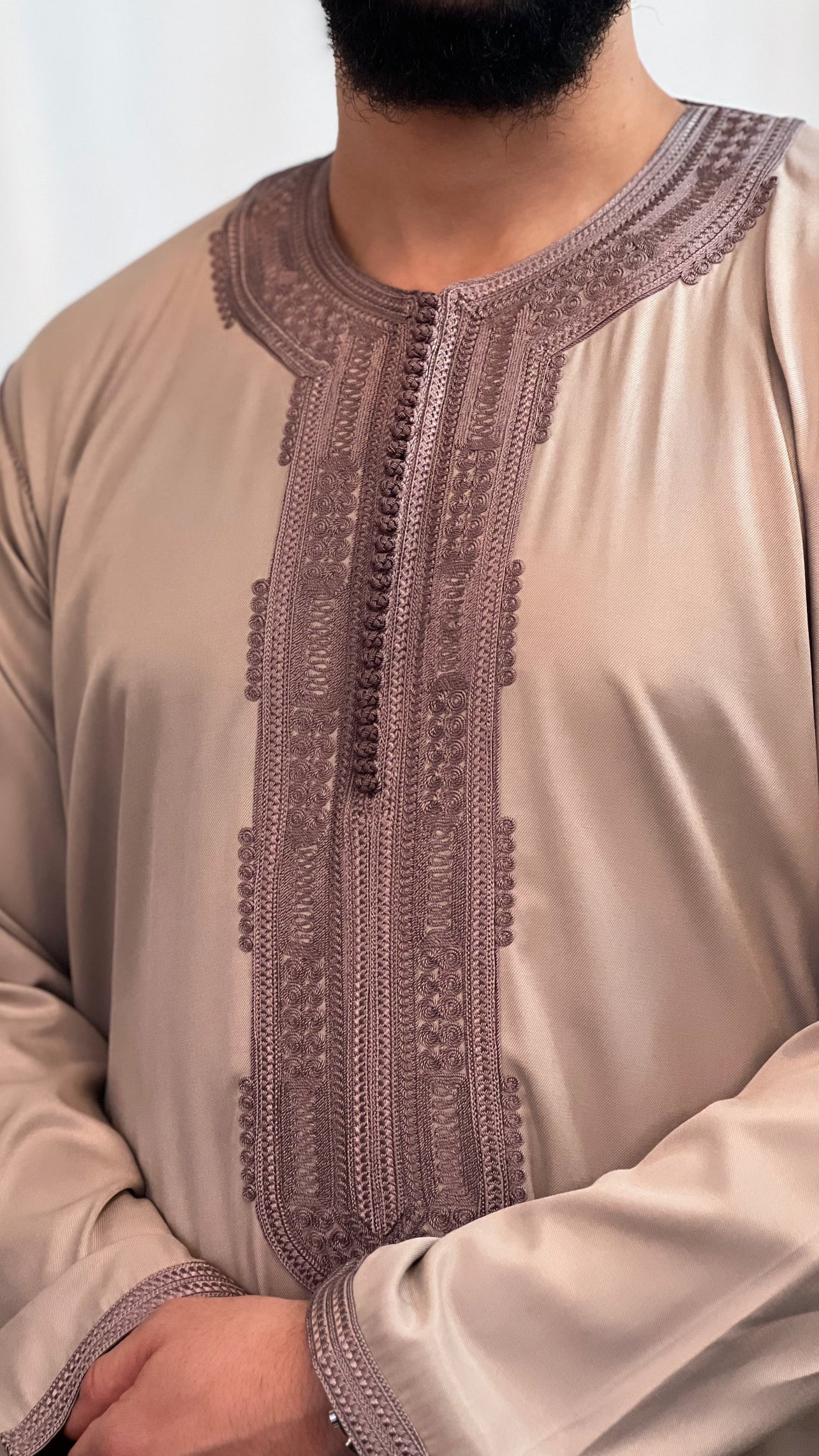 Kaftan thobe long sleeve Moroccan collection 2025