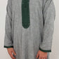 kaftan thobe Long sleeve  Linen style Moroccan