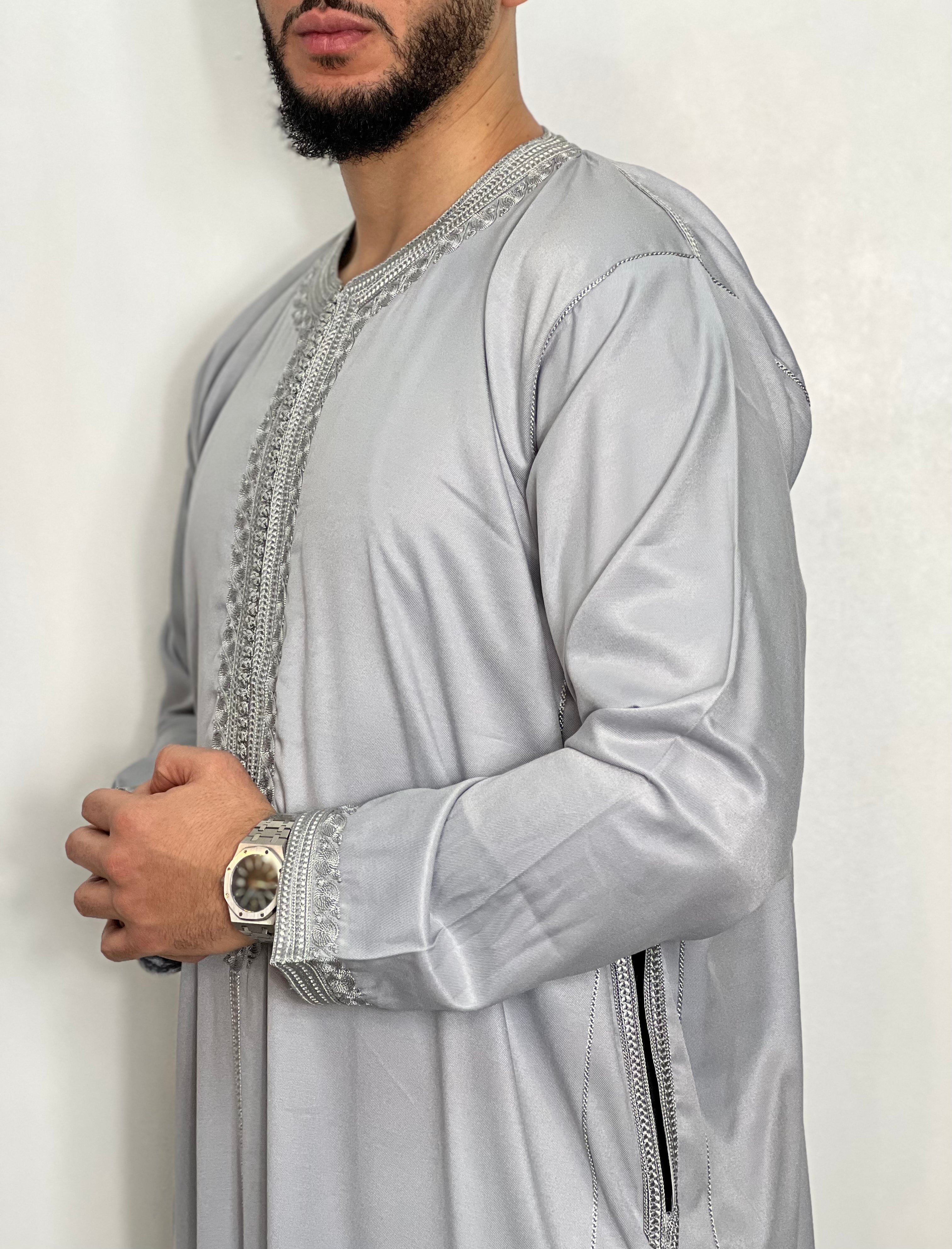 Long sleeve Kaftan  slim fit style Moroccan New collection 2024