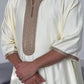 Linen blend Thobe Moroccan