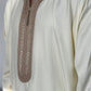 Linen blend Thobe Moroccan