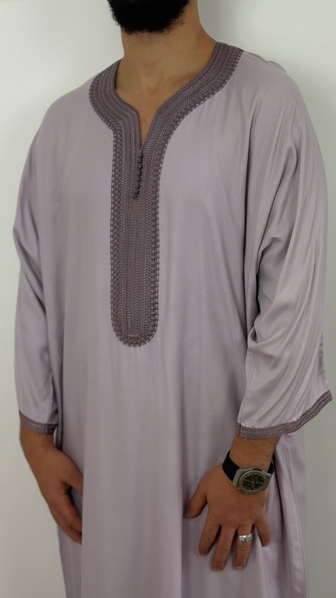 Men’s Thobe Cotton blend Islamic kandora