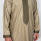 Kaftan Collar Thobe Long Sleeve
