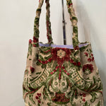 Vintage Bag- using recycled moroccan fabrics