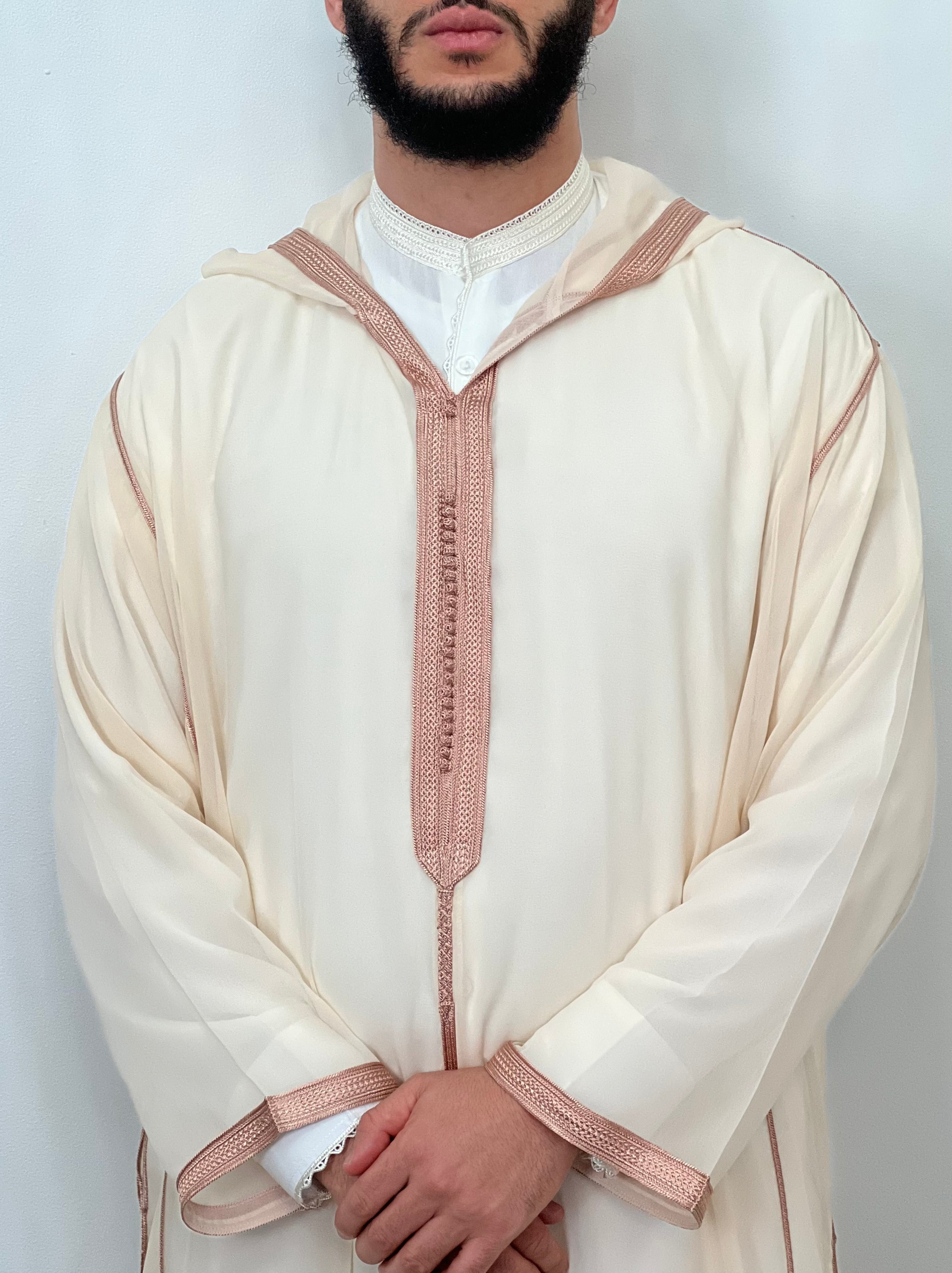 Premium Nikkah Hooded thobe djellaba see through