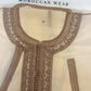 Premium Nikkah Kaftan See-Through Design