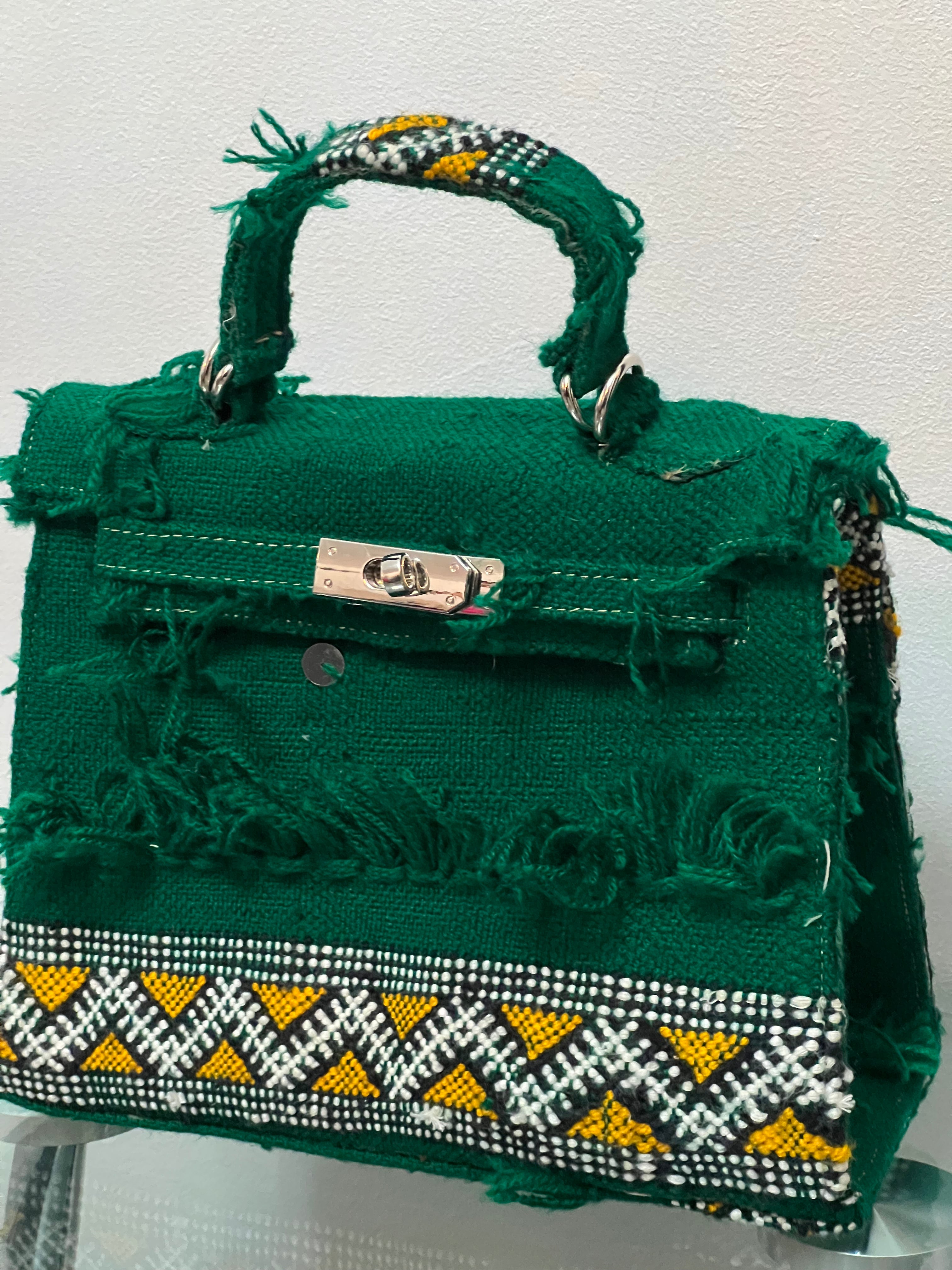 Vintage Artisan Bag from Morocco