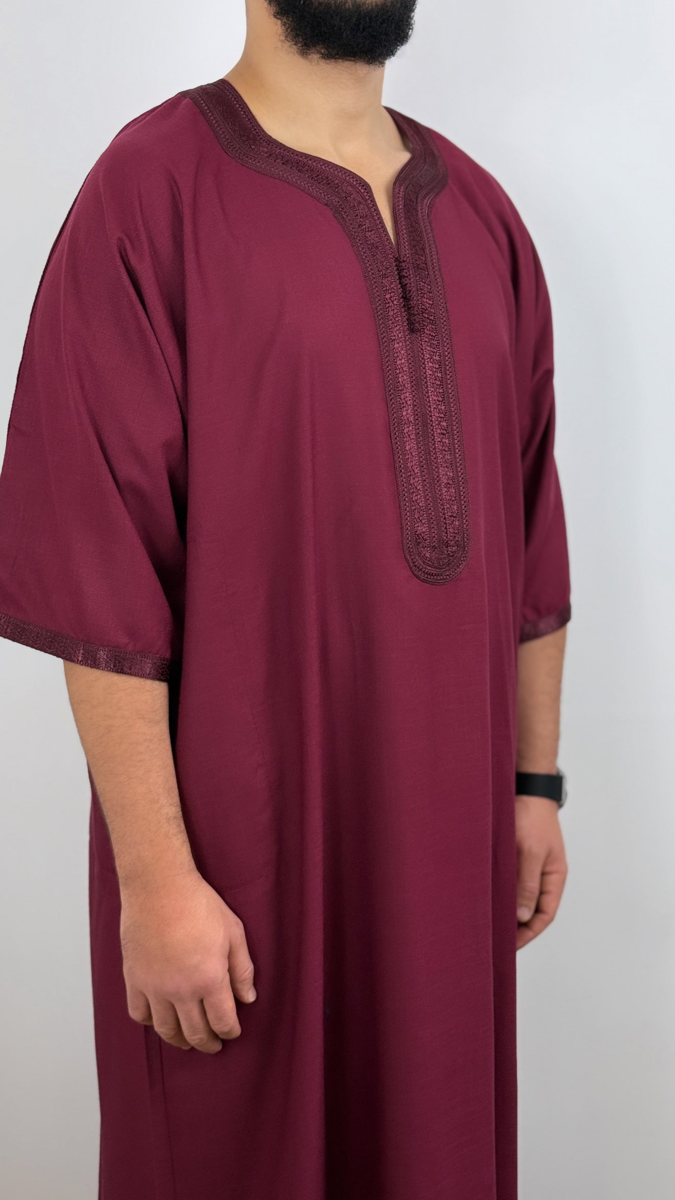 Moroccan  linen Thobe jubbah