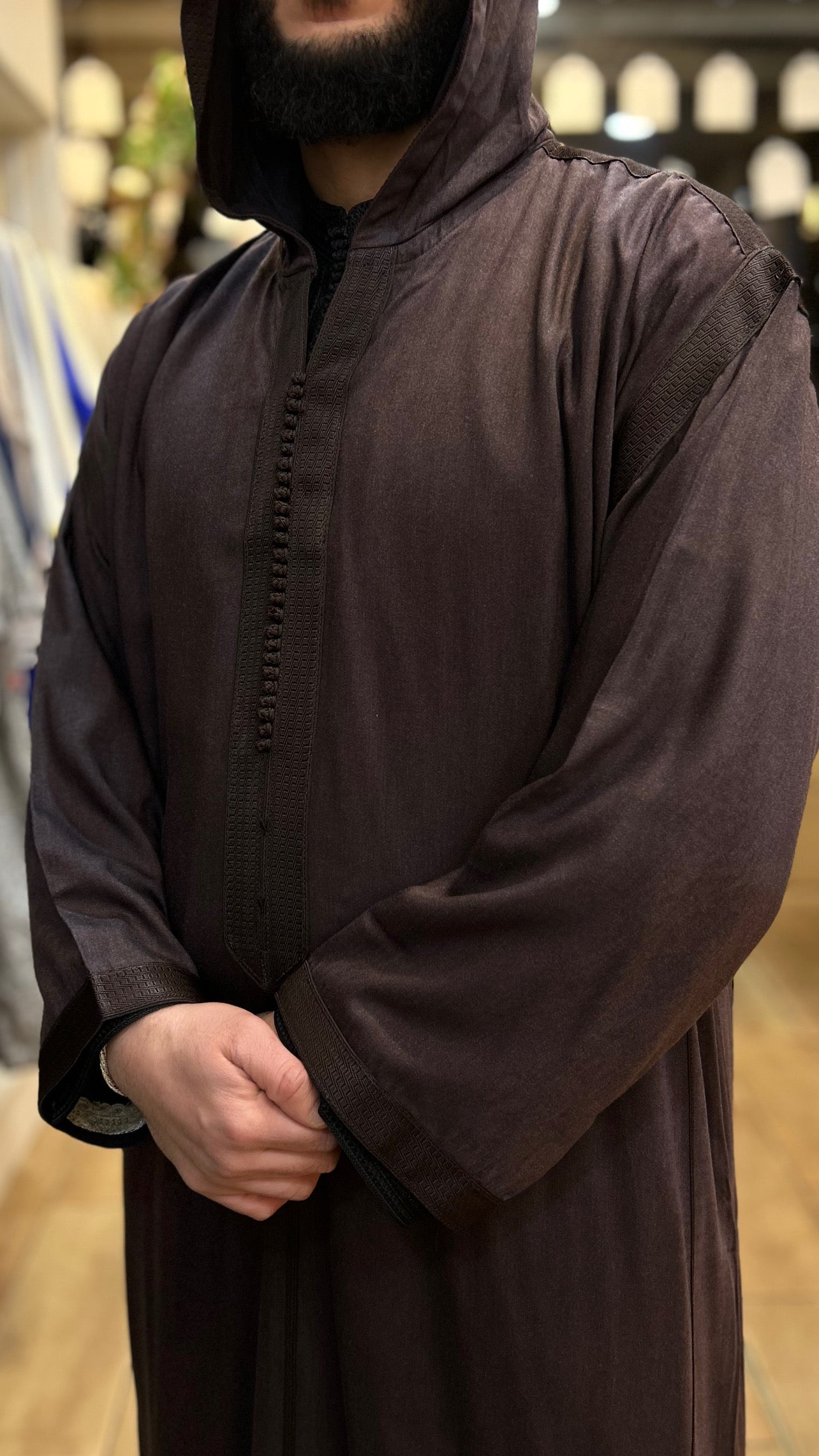 Hooded premium Mlifa Moroccan Jelaba