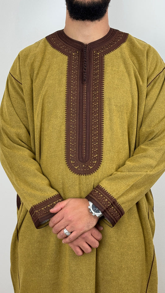 Kaftan Winter Thobe Long Sleeve