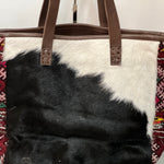 Tote bag Shoulder bag - Cow Fur Leather