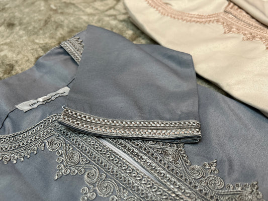Boys Kids Kaftan Zip Long sleeve