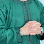 Long sleeve Kaftan  slim fit style Moroccan New collection 2024