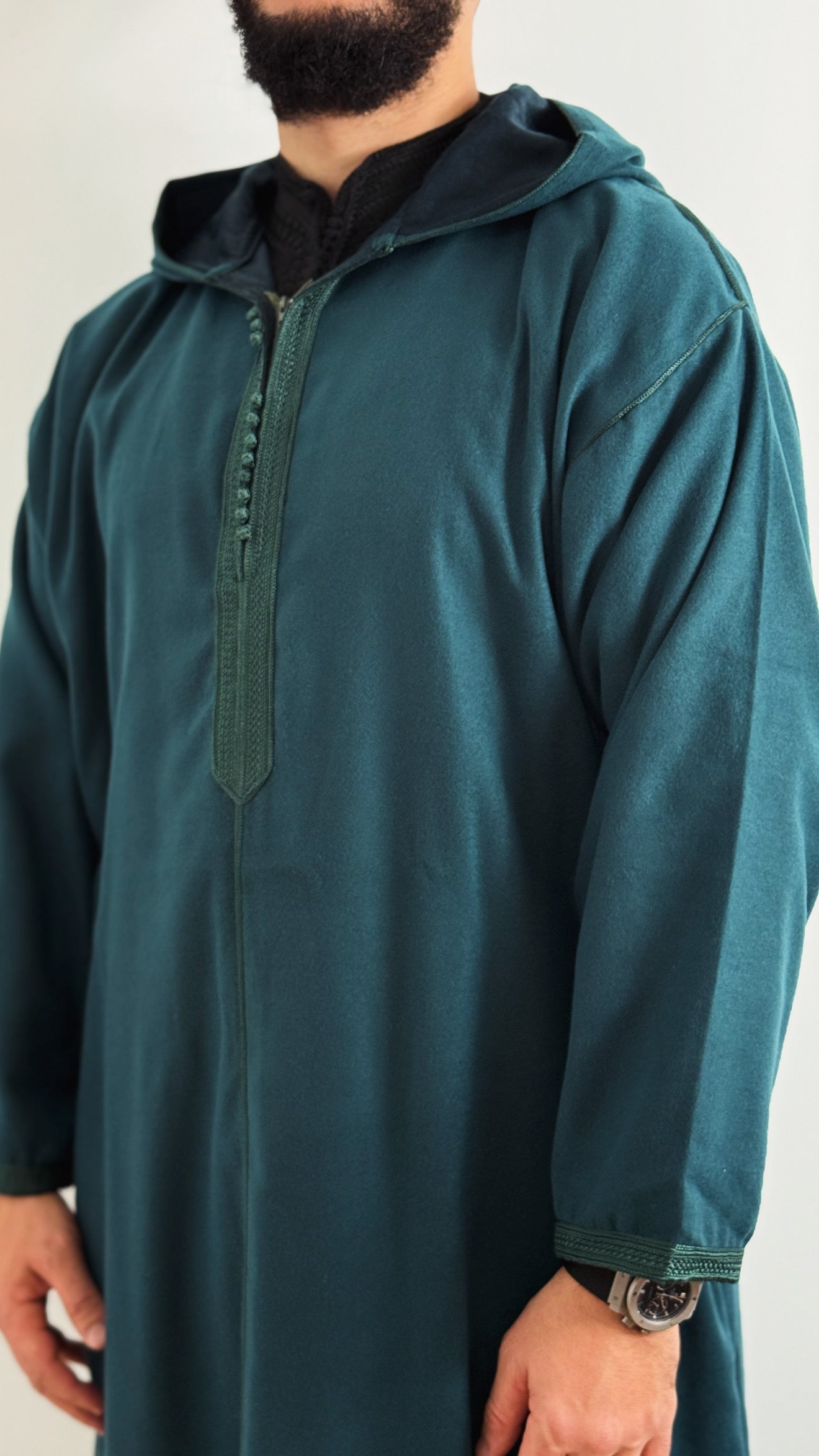 Winter Moroccan Hooded Djellaba Jubbah