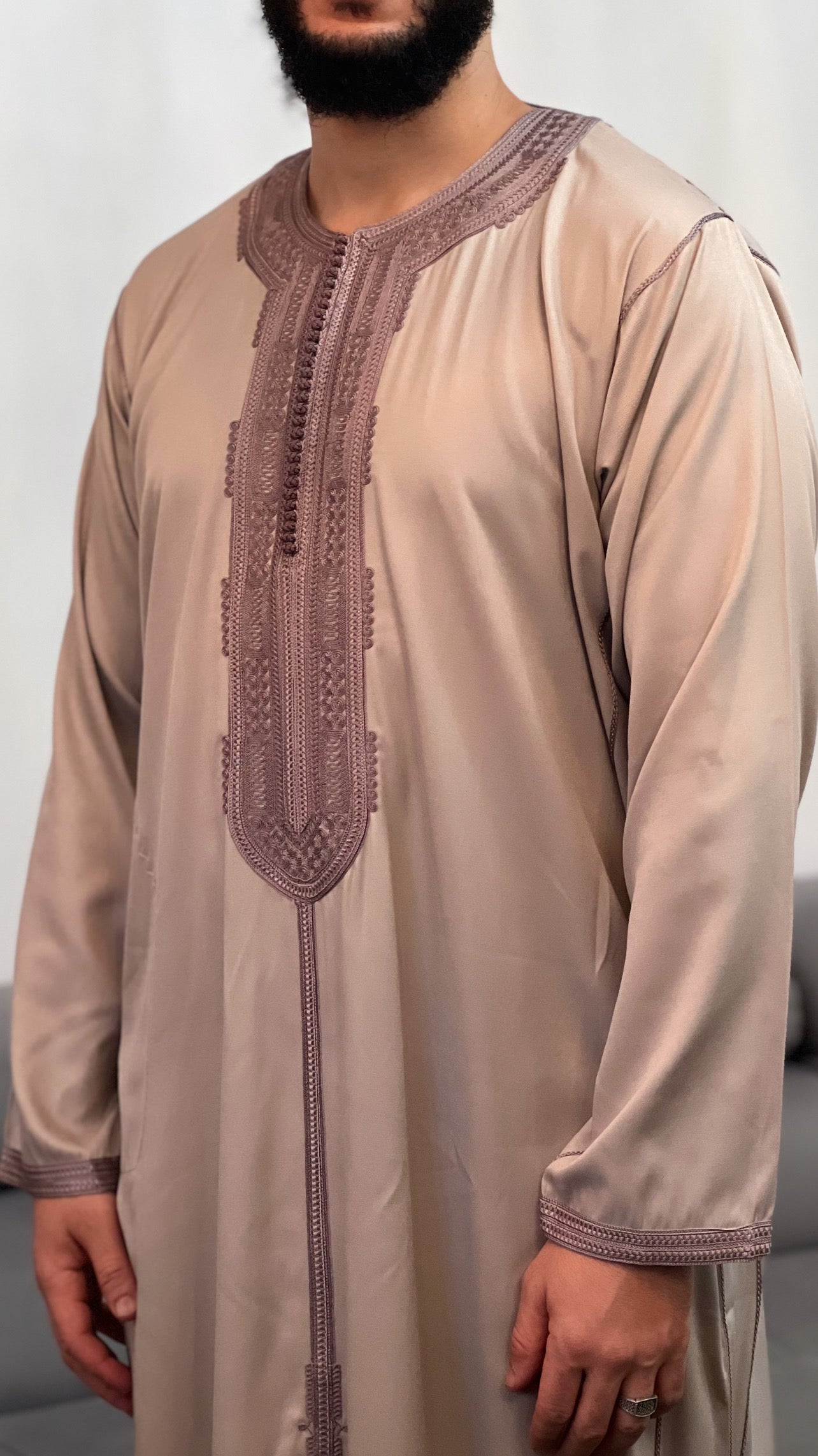 Kaftan thobe long sleeve Moroccan collection 2025