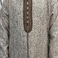 winter Hooded wazania djellaba Brown