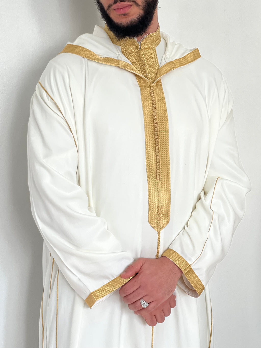 Hooded Gabardine  Moroccan thobe