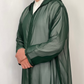 Hooded Premium Nikkah Djellaba see through