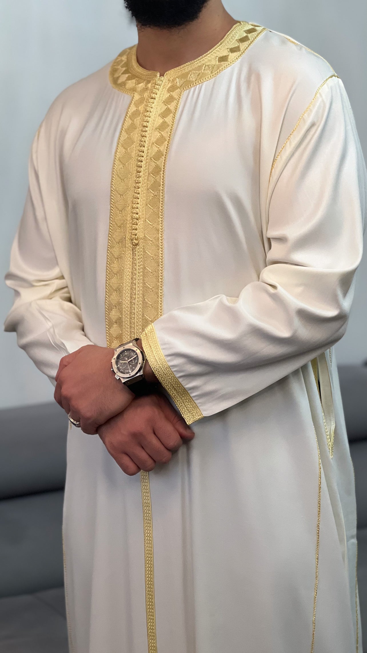 kaftan thobe Long sleeve Moroccan thobe