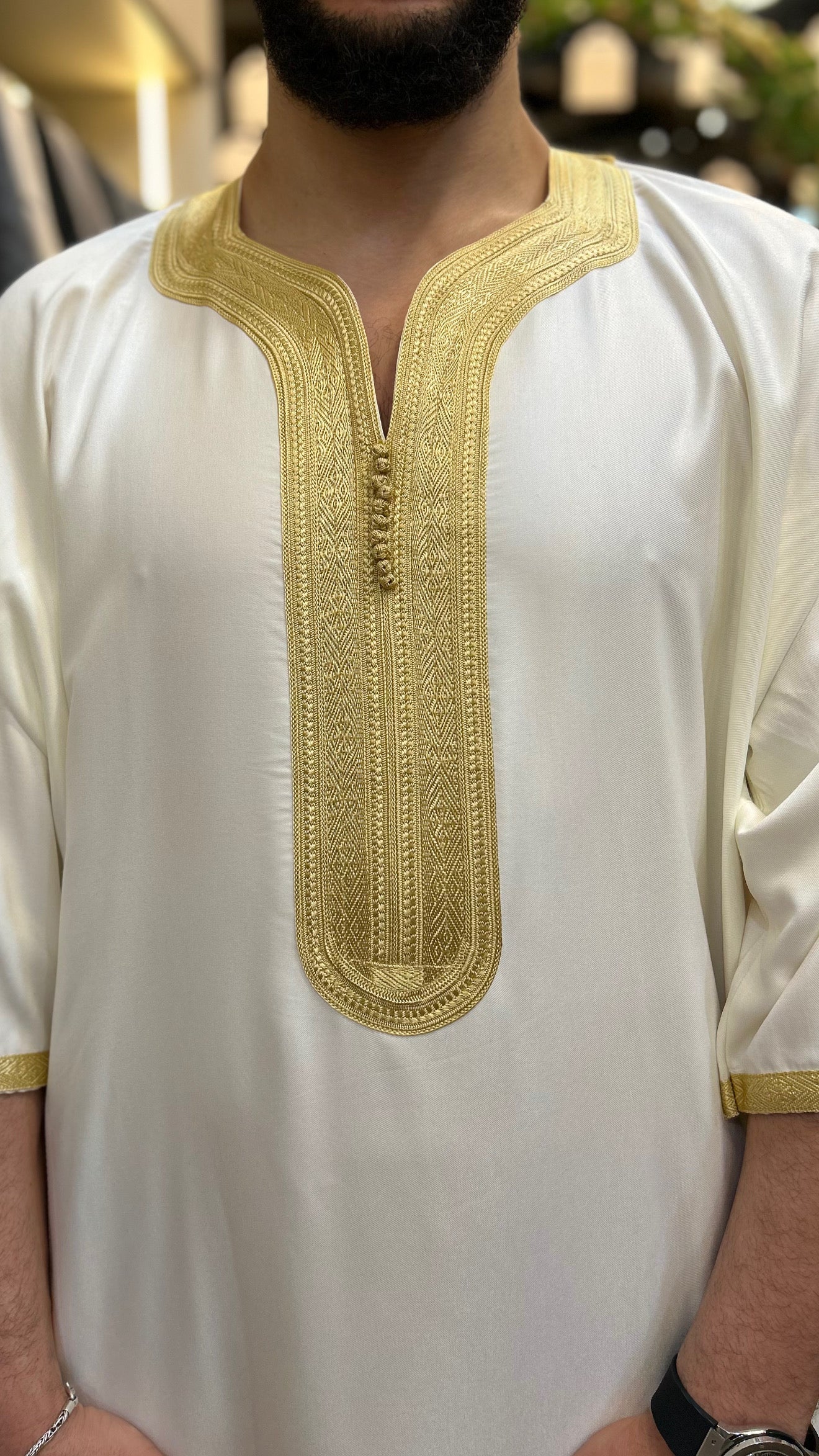 Thobe Gabardine Jubbah Regular Fit