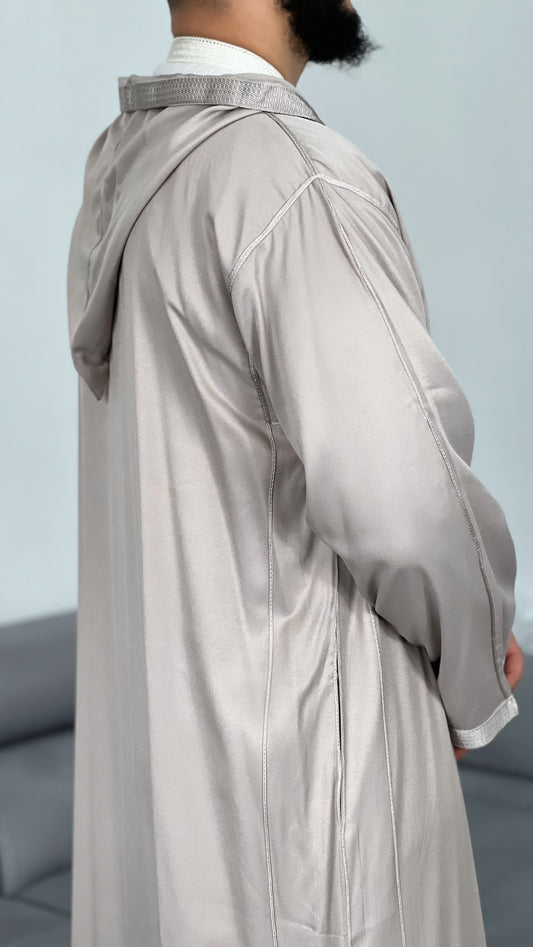 Hooded Gabardine  Moroccan thobe
