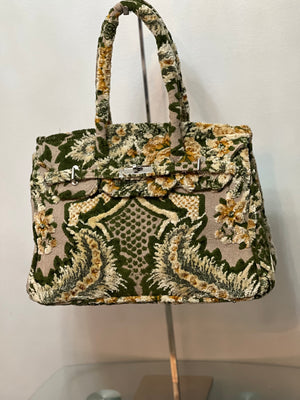 Vintage Handbag Exotic- Made out of Moroccan furniture