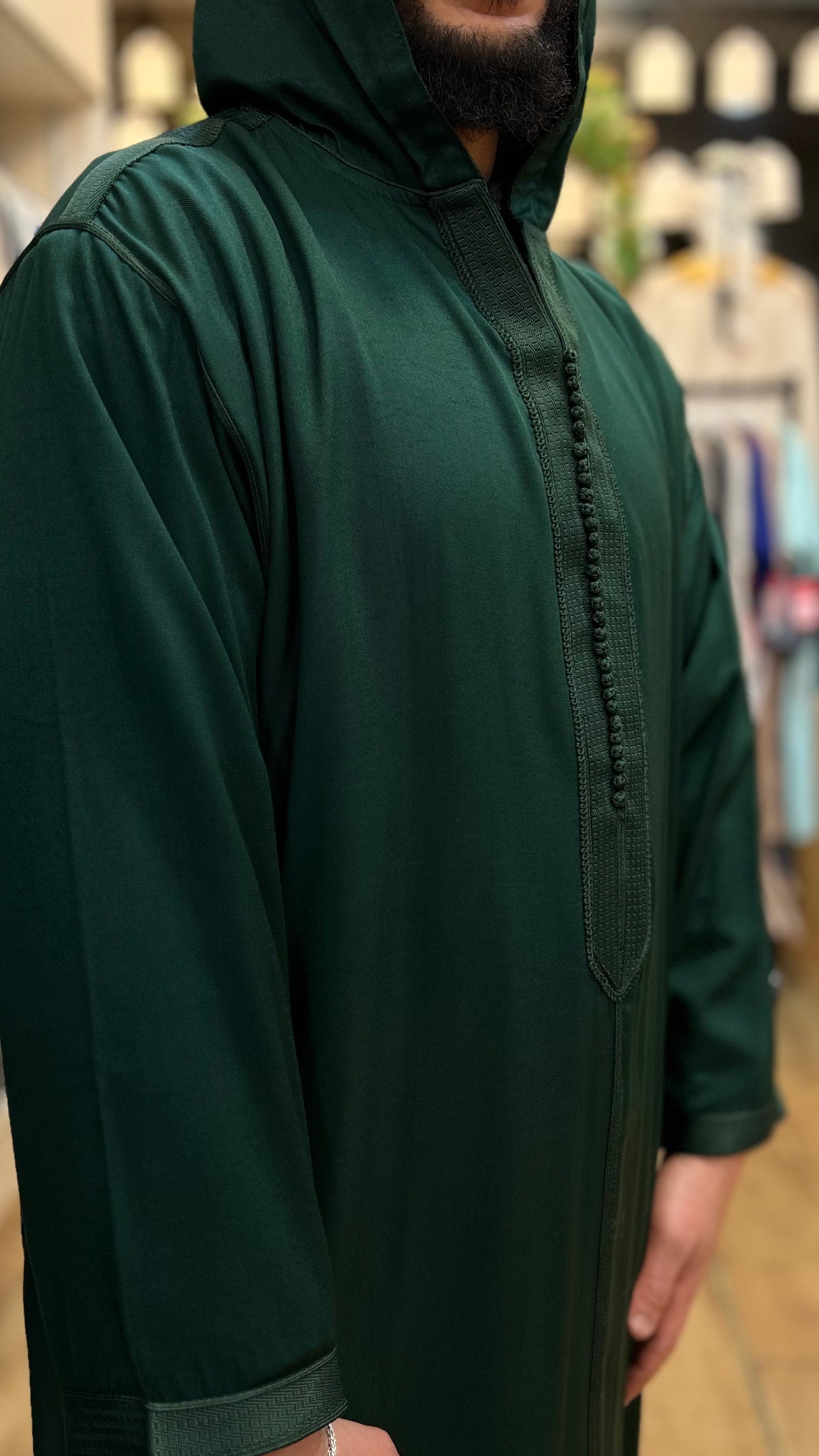 Hooded premium Gabardine Moroccan Jelaba