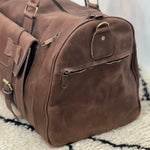 Real leather Bag - large handmade