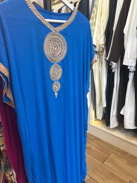 Women Home Traditional Moroccan summer Dress