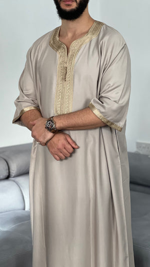 Thobe Gabardine Jubbah Regular Fit