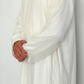Hooded Premium Nikkah Djellaba see through