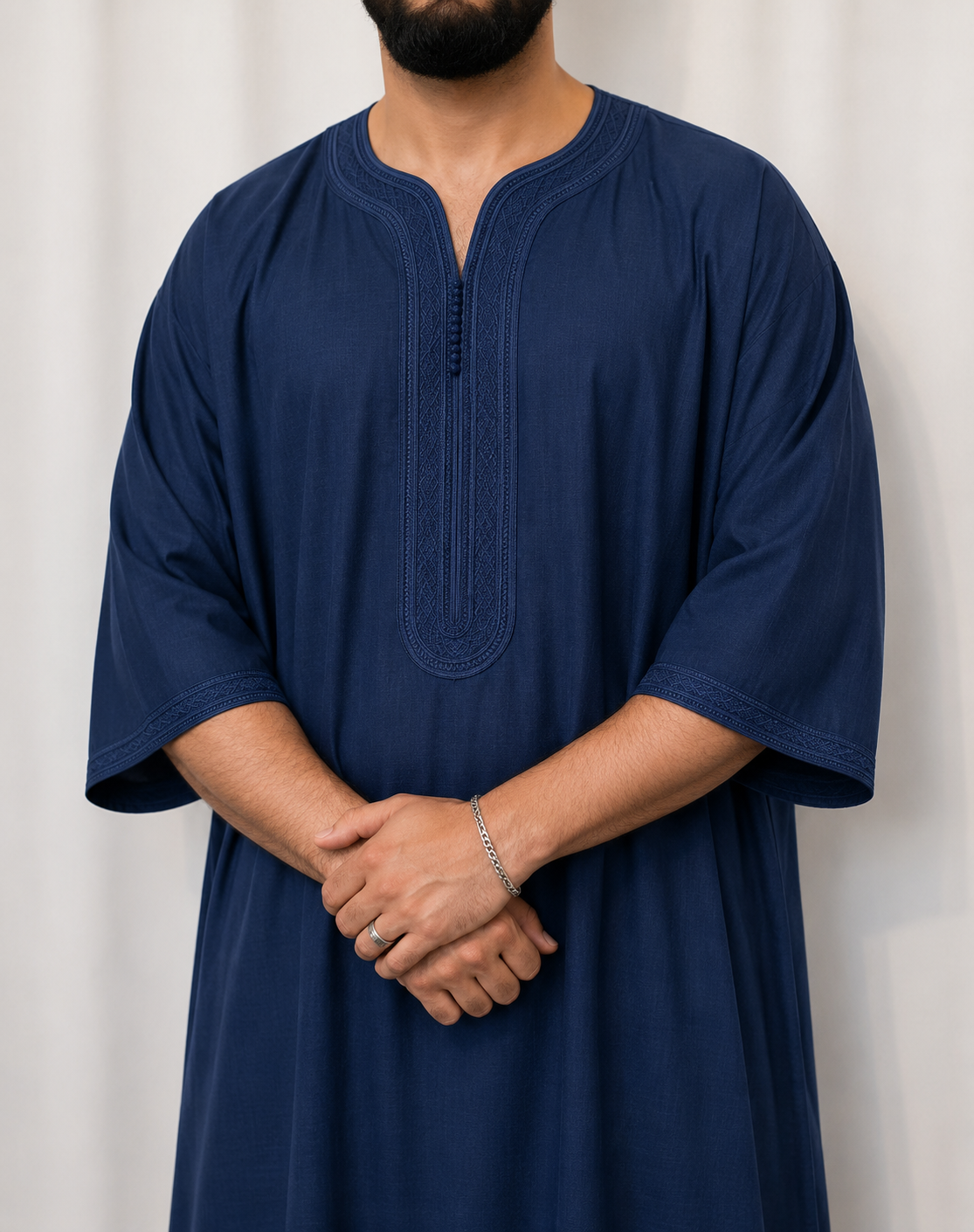 Moroccan  linen Thobe jubbah