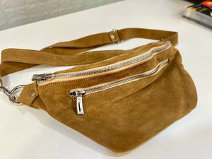 Waist bag Fanny Pack - Suede