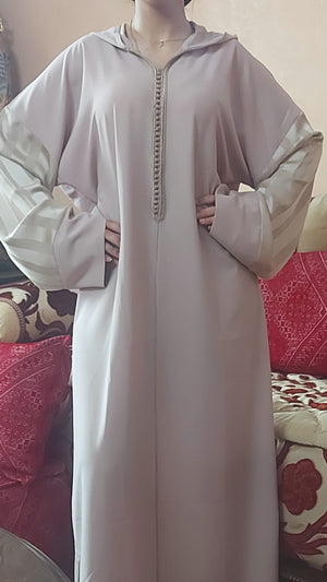 Moroccan Hooded Djellaba Regular fit