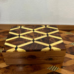 Wooden jewellery box- AUTHENTIC wood handmade Eid Gift