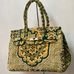 Vintage Handbag Exotic- Made out of Moroccan furniture