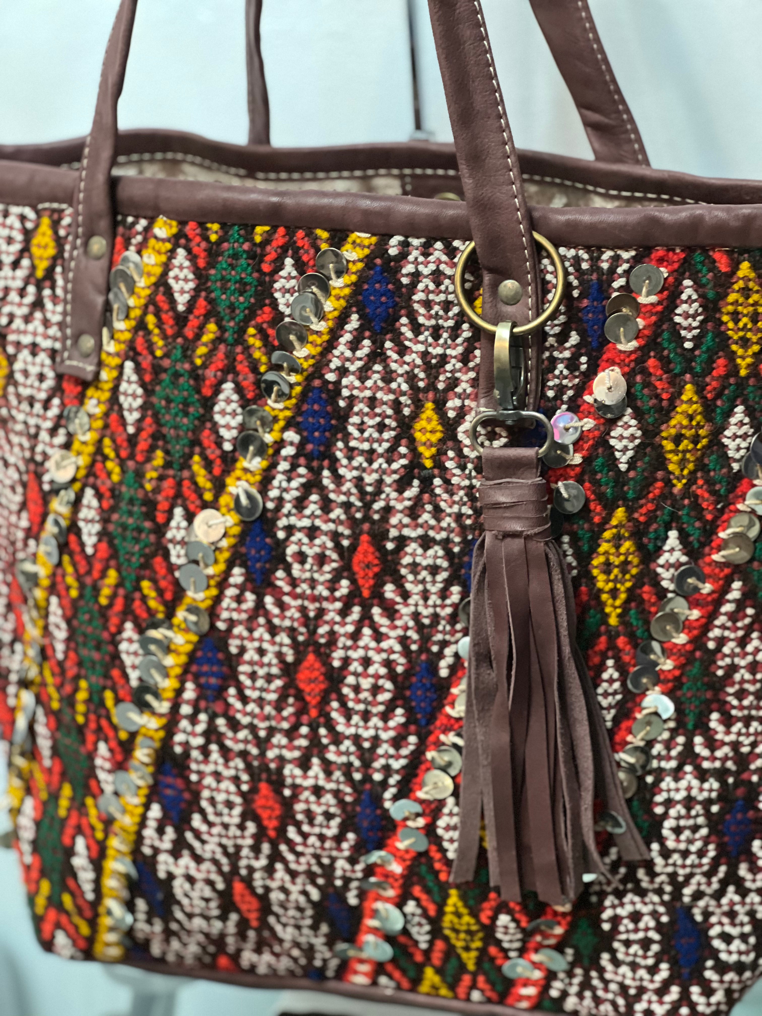 Tote Berber Style Handbag