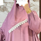 Modest Prayer Abaya with Hijab Set
