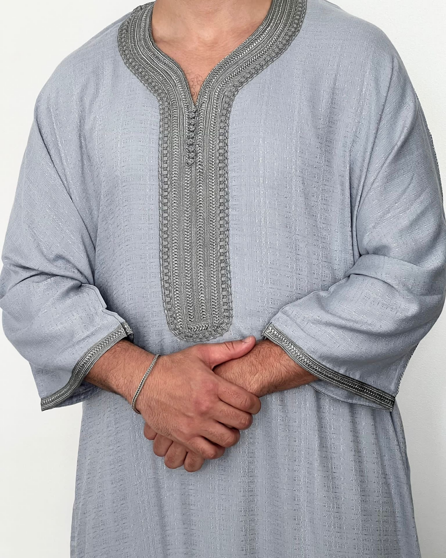 Moroccan Thobe Premium Linen blend