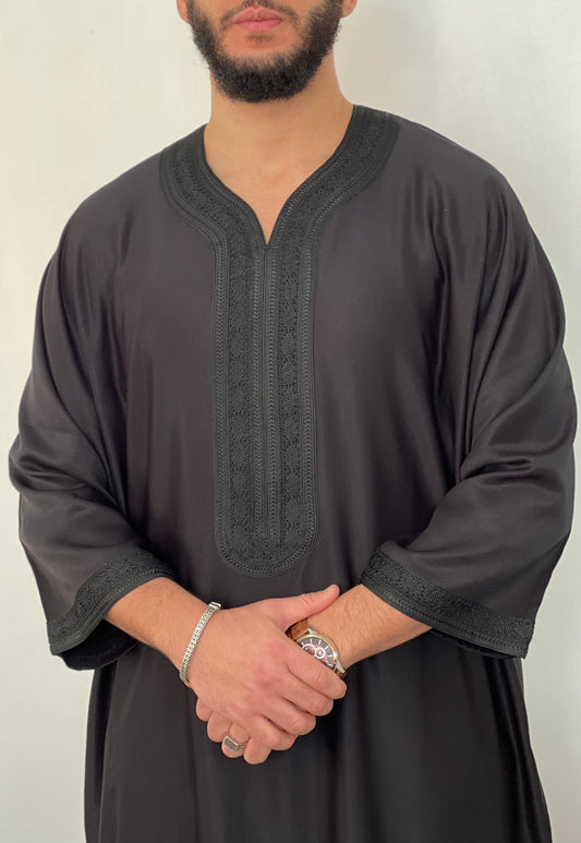 ثوب مغربي كندورة جبة عالية الجودة