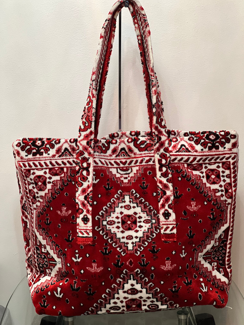 Vintage Shoulder bag - Made out of Moroccan Carpet